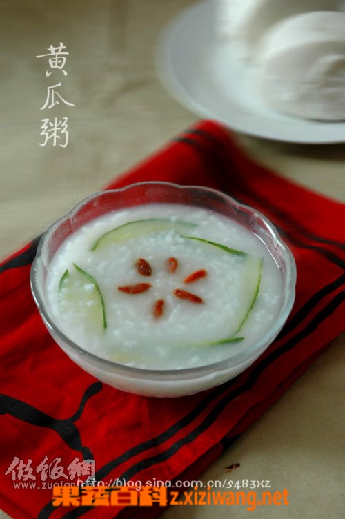 果蔬百科枸杞黄瓜粥的功效
