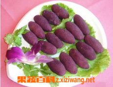 果蔬百科紫红薯