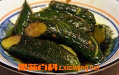 果蔬百科糖醋黄瓜