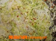 果蔬百科包菜炒粉丝