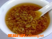 果蔬百科生姜炒米粥