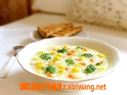 果蔬百科蔬菜玉米麦片粥