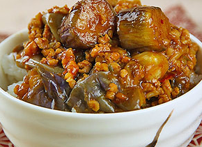 果蔬百科麻婆茄子饭