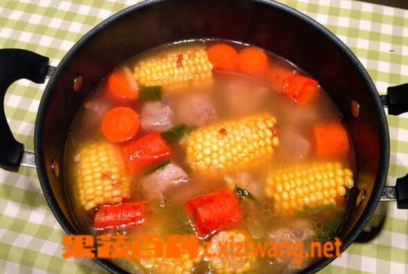 果蔬百科胡萝卜排骨汤