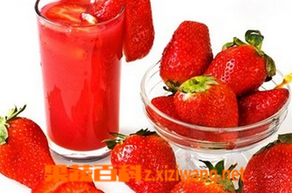 果蔬百科制作草莓汁