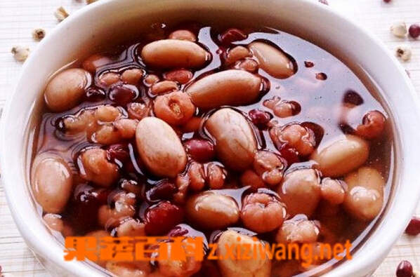 果蔬百科红豆薏米花生