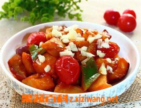 果蔬百科西红柿烧茄子的做法