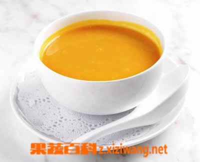 果蔬百科南瓜汁的功效与作用