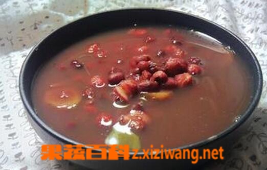 果蔬百科红豆薏米汤的功效与作用