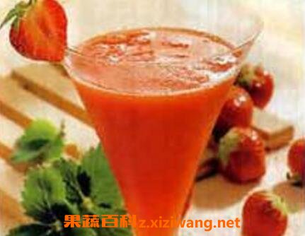 草莓汁如何做 草莓汁的做法教程