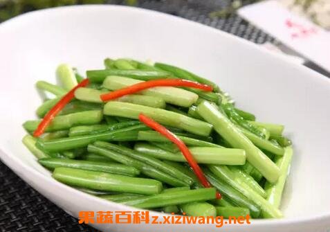 水芹菜如何做好吃 水芹菜的烹饪技巧