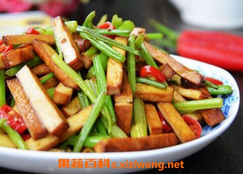 芹菜炒香干怎么做好吃
