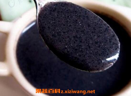 黑芝麻糊的功效与作用及制作方法