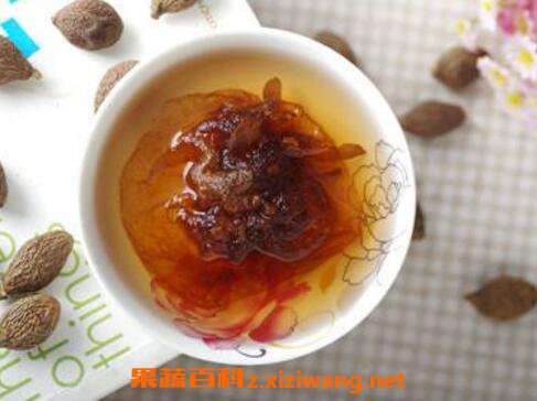 胖大海泡水后的图片 胖大海泡水有什么功效