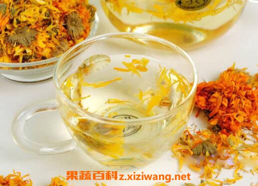 金盏花茶的功效与作用