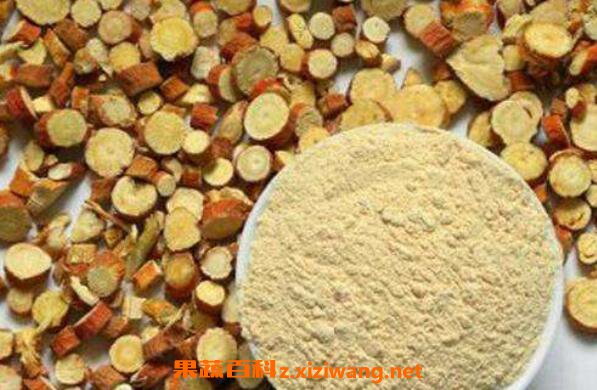 甘草根粉的功效与作用
