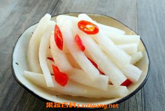 酸甜爽口脆萝卜如何做 酸甜爽口脆萝卜的做法