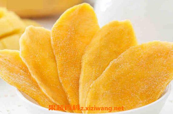 芒果干的功效与作用 吃芒果干的好处
