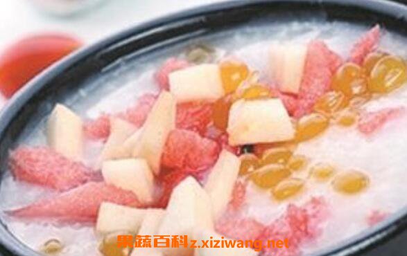 西瓜粥的作用与功效