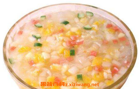 西瓜粥的作用与功效