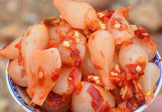 腌制藠头的功效与作用