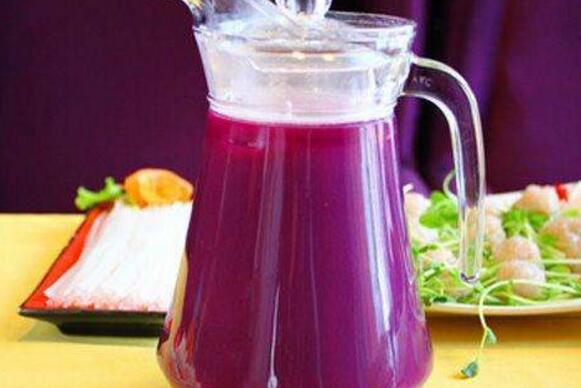 紫薯汁的功效与作用 紫薯汁的做法教程